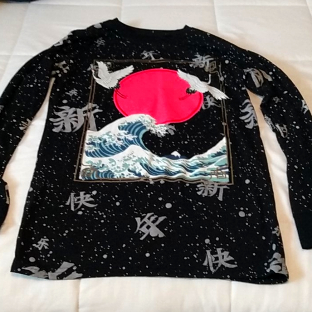 Long sleeve thick t-shirt